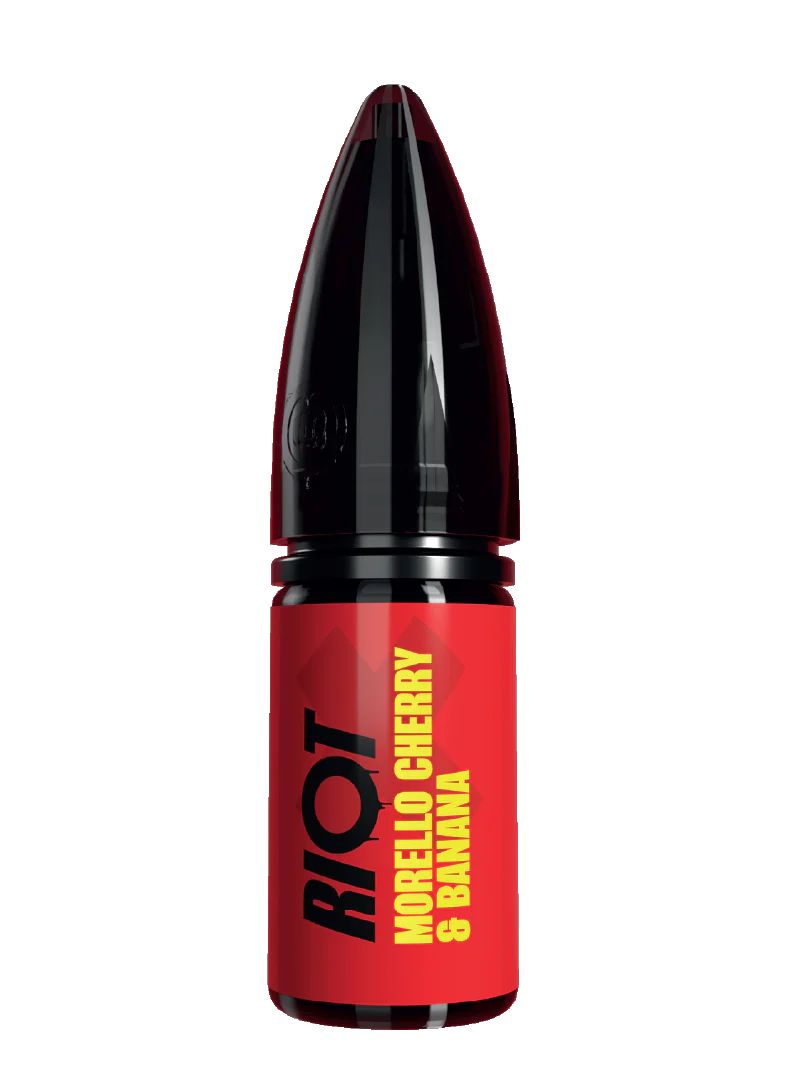 Morello Cherry & Banana 20mg 10ml Riot X